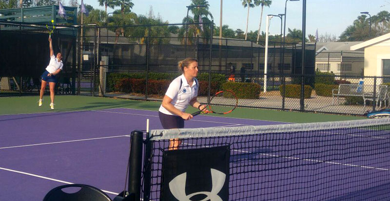 RAF Tennis doubles game at IMG Academy