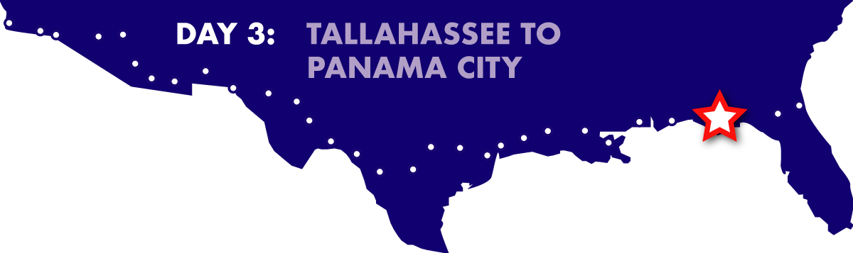 Day 3: Tallahassee to Panama City