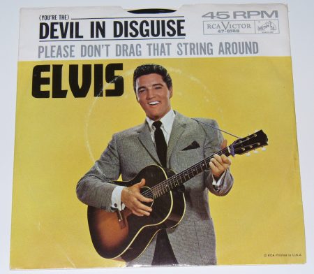 Elvis Presley Devil in Disguise vinyl single