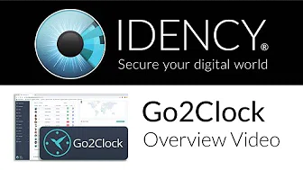 Idency's Go2Clock Overview video