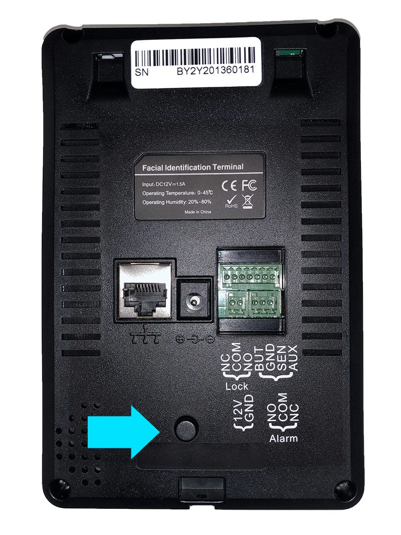 ZKTeco VF380 Alarm Button